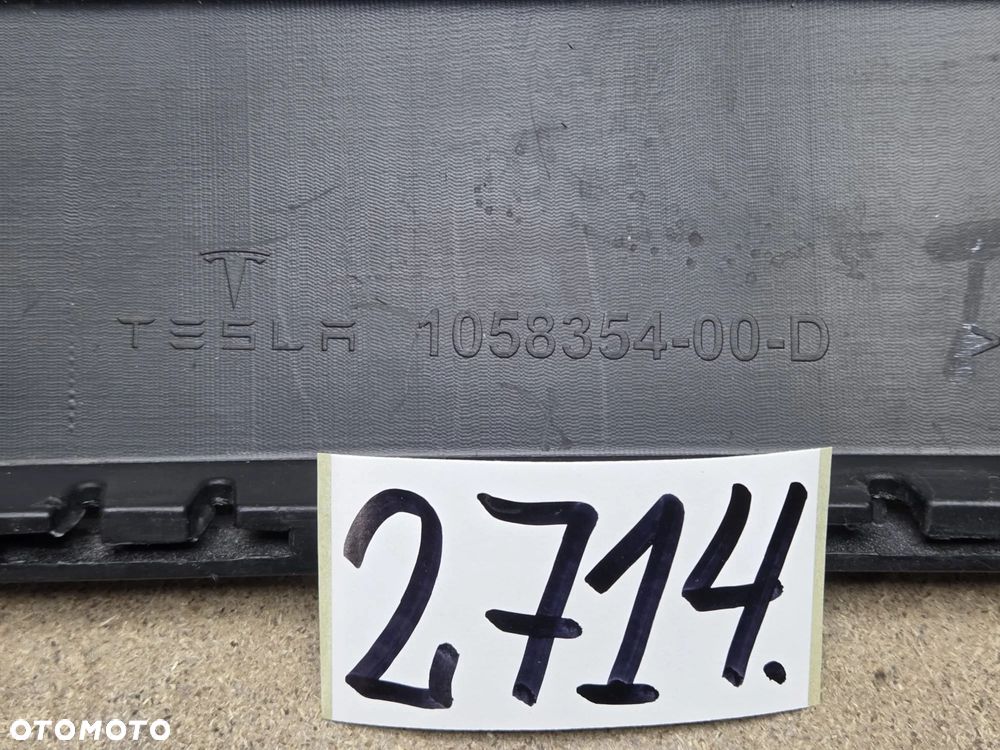 Tesla X 15-20r DYFUZOR, DOKŁADKA, SPOILER TYŁ 105835400D - 7