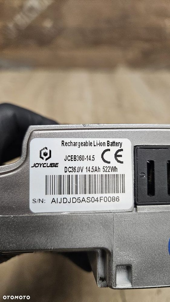 Bateria rowerowa Phylion Joycube 36V 14.5Ah (522Wh) + Ładowarka Smart BMS - 6