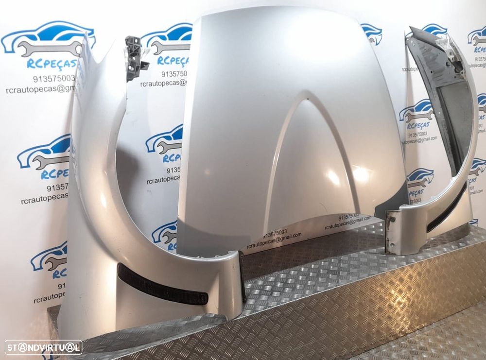 FRENTE COMPLETA MAZDA RX-8 RX8 RX 8 SE FE CAPOT PARACHOQUES GUARDALAMAS OTICAS RADIADOR VENTILADOR FRENTE FIBRA REFORÇO - 10