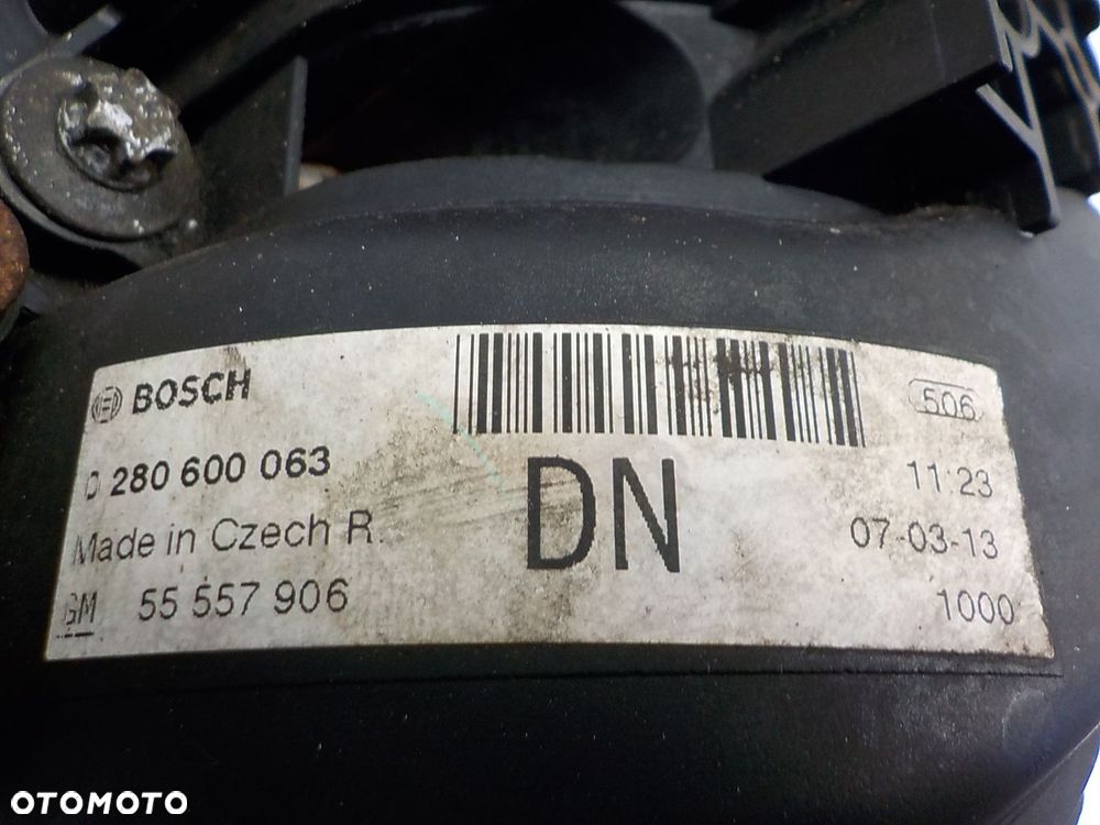 OPEL CORSA D 1.2 1.4 KOLEKTOR SSĄCY 55557906 0280600063 - 5