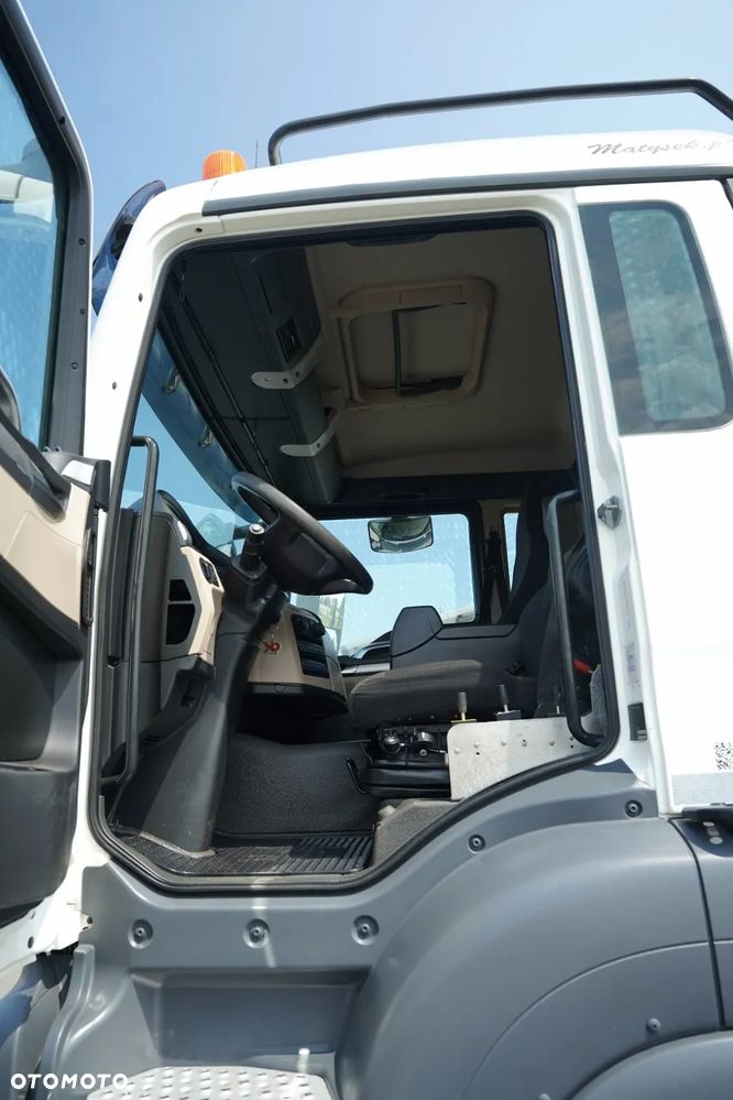 MAN TGS 35.500 / 8X4 / WYWROTKA 2 STR / HYDROKLAPA / HYDROBURTA  BORDMATIC / PLANDEKA ELEKTRYCZNA /  AUTOMAT / EURO 6 - 28