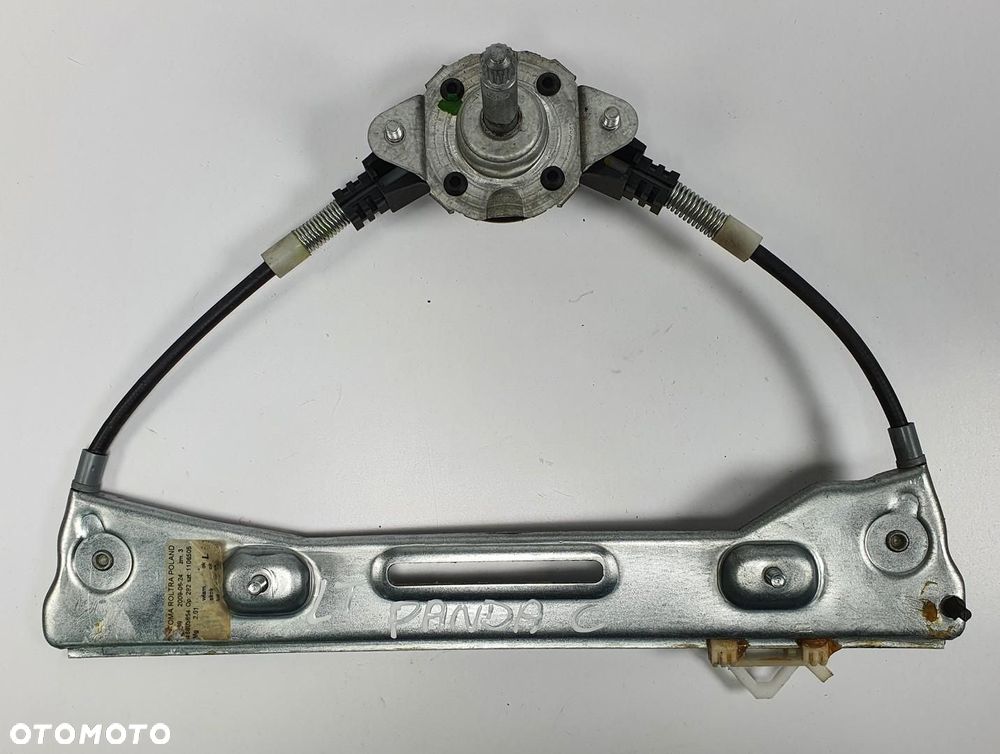 MECHANIZM PODNOŚNIK SZYBY LEWY TYŁ TYLNY FIAT PANDA II 46803654 - 1