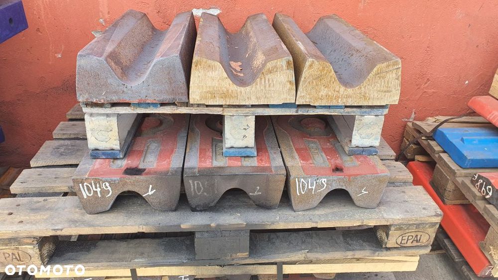 Listwa krusząca kruszarka udarowa Metso Pegson Rubblemaster Tesab - 1