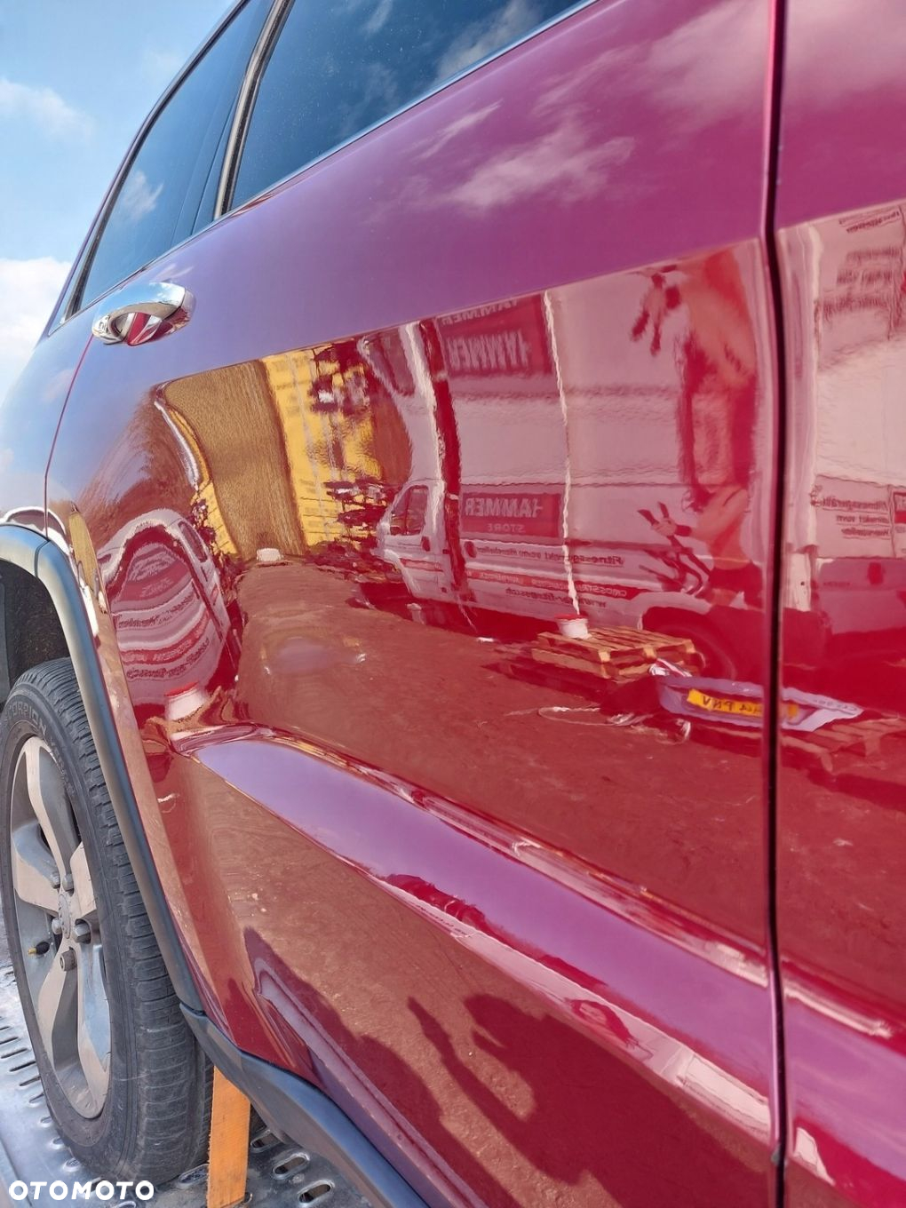 JEEP GRAND CHEROKEE WK2 2016 - DRZWI PRAWE TYŁ TYLNE W KOLOR KOMPLETNE - 6