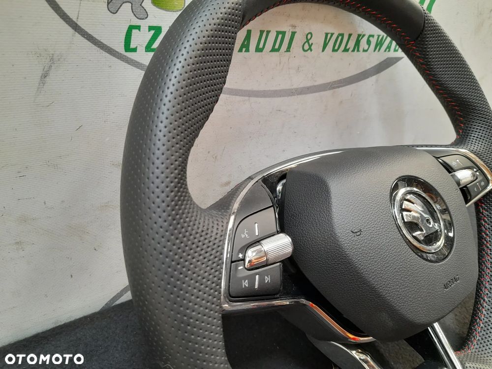 SKODA OCTAVIA IV VRS KIEROWNICA 5E3419093N PODUSZKA KIEROWNICY 3V0880201AP - 7