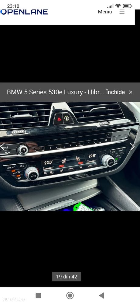 BMW Seria 5 530e Aut. Luxury Line - 11