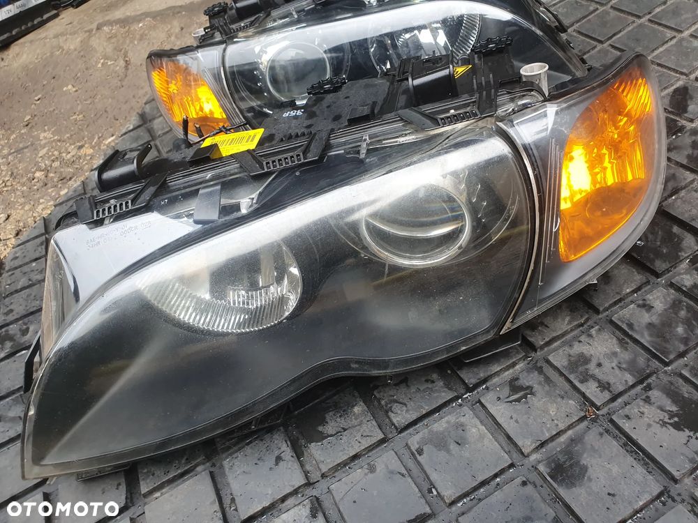 Reflektor lampa LEWY PRAWY przód przednia BMW 3 E46 LIFT  0301177271 0301177272   XENON SEDAN KOMBI - 2