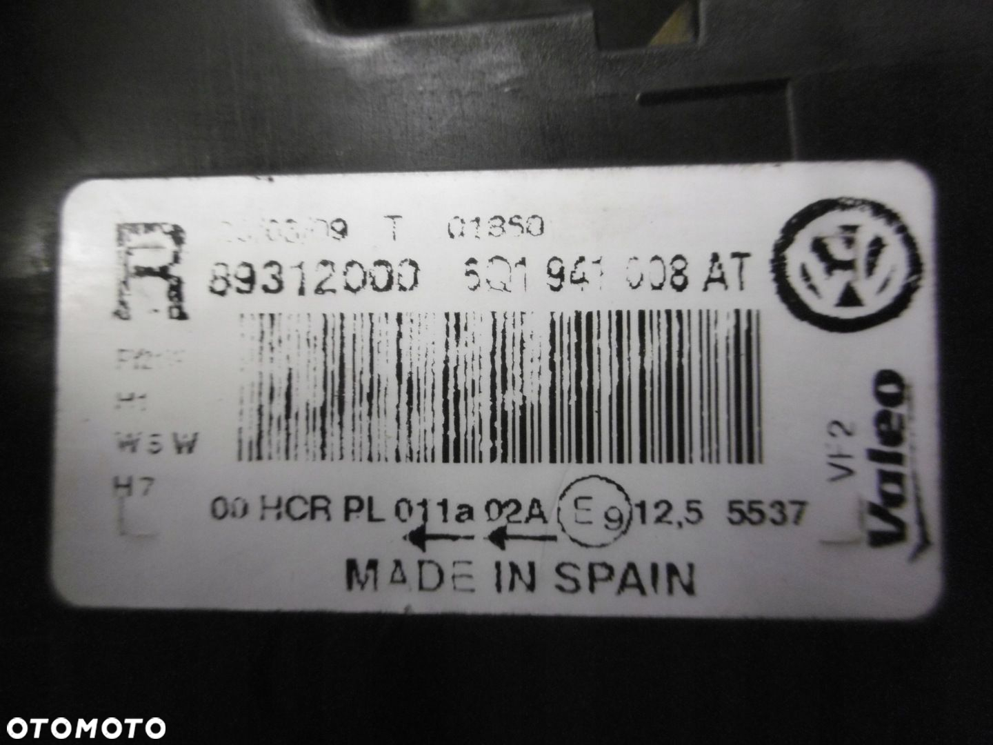 VW POLO 6Q1 LIFT - lampa przednia prawa - 8