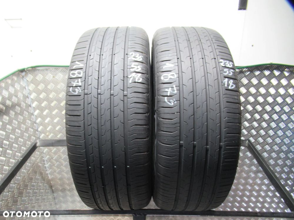 2x Continental EcoContact 6 235/55/18 100W nr.1873 - 1