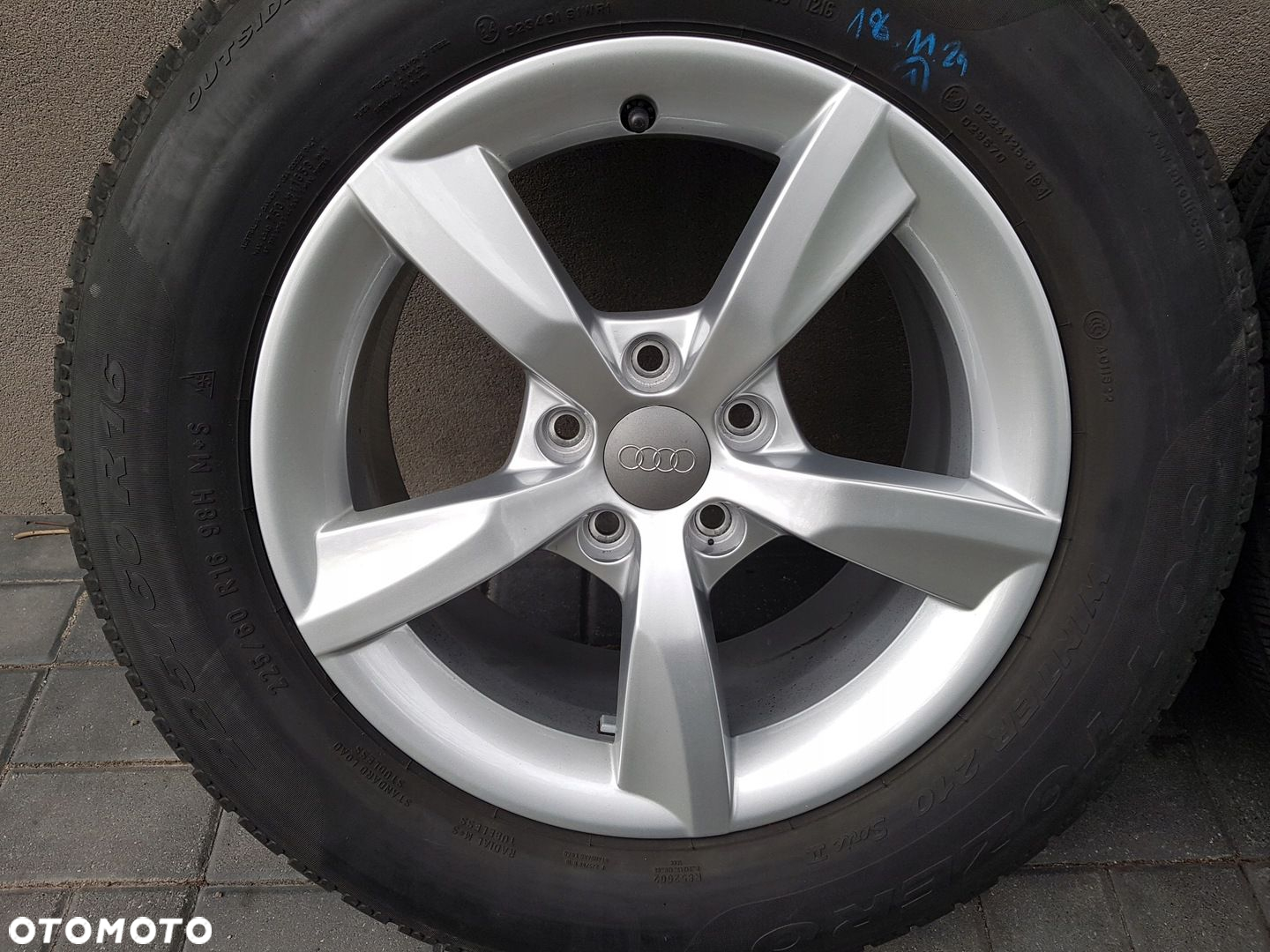 AUDI A6 C7 koła zimowe felga felgi 225/60/16 4G0071496 - 2