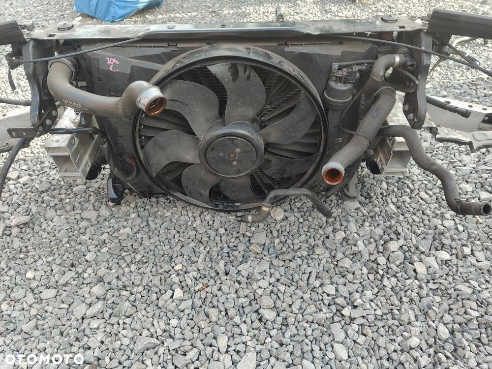 MERCEDES W204 Coupe LIft 11-15 2.2 cdi Pas Przedni Wzmocnienie Czołowe Belka Okulary Chłodnice - 13