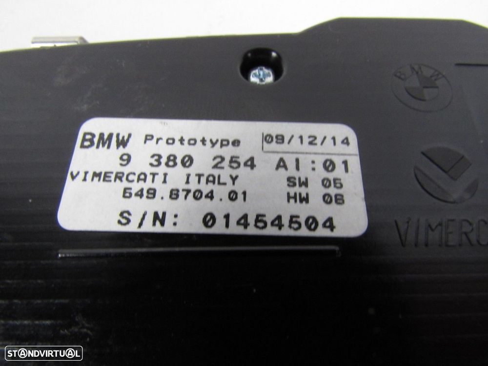 Modulo comando das luzes Seminovo/ Original BMW 7 (G11, G12) 61319380254 - 3