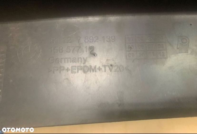 7892139 dokładka dyfuzor zderzaka m-power bmw 3 e90 e91 - 6