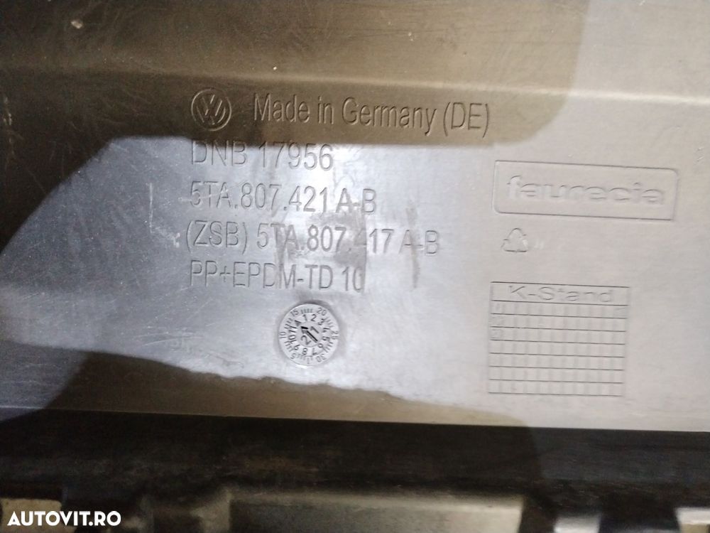 Bara spate VW Touran, cod de origine OE 5TA807421A-B, 2015, 2016, 2017, 2018, 2019 . - 12