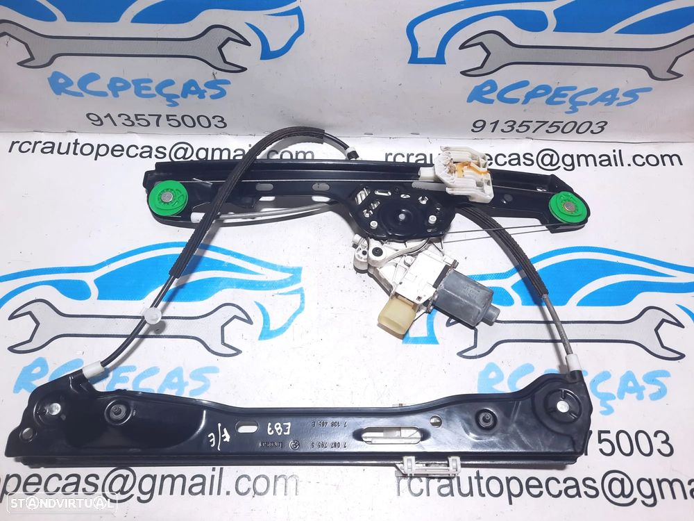 MOTOR SISTEMA ELEVADOR VIDRO PORTA FRENTE FRONTAL ESQUERDA BMW SERIE 1 E87 SERIE 3 E90 E91