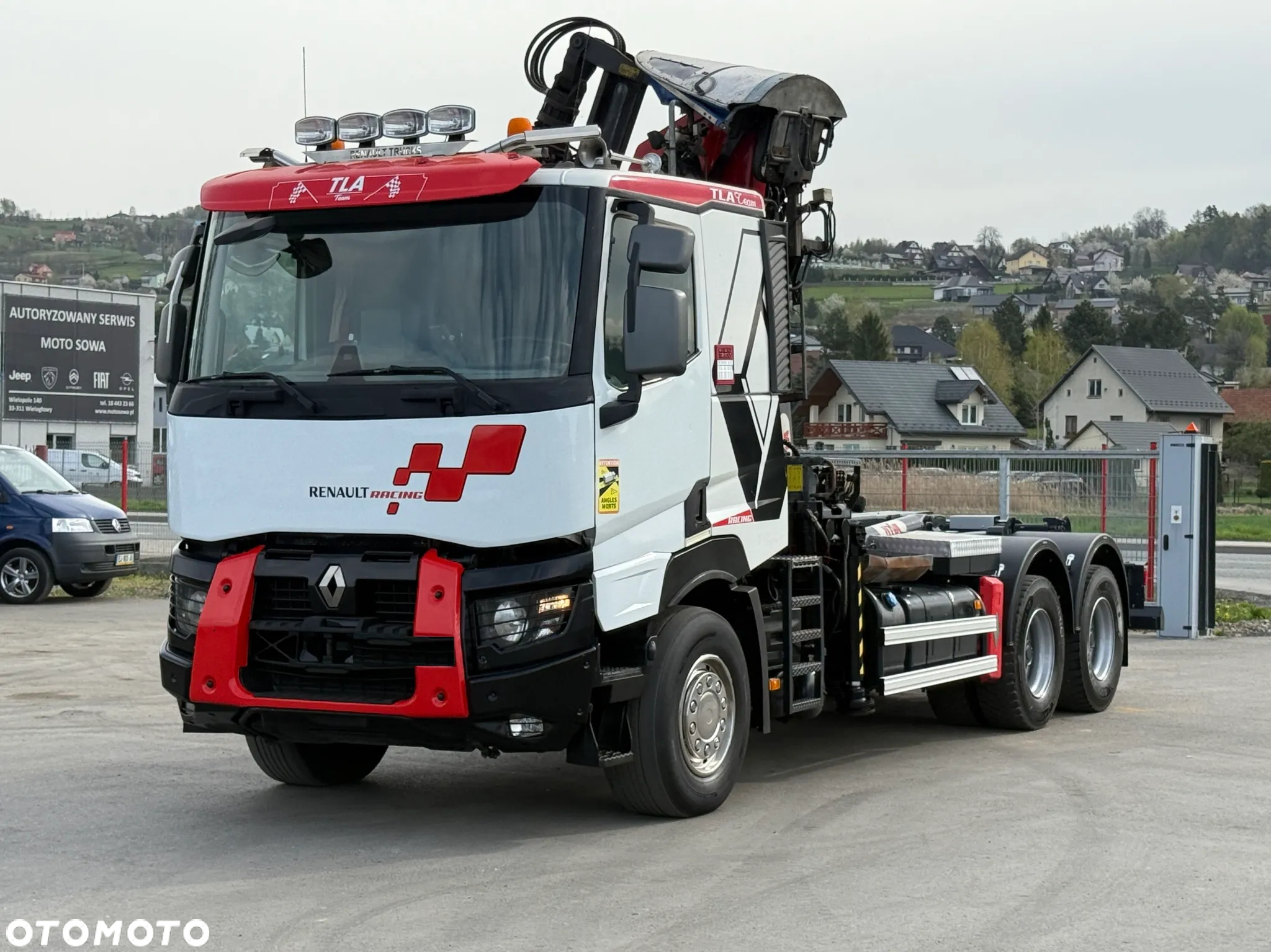 Renault C520 * HAKOWIEC + KESLA 2111 * 6x4 * STAN BDB! - 3