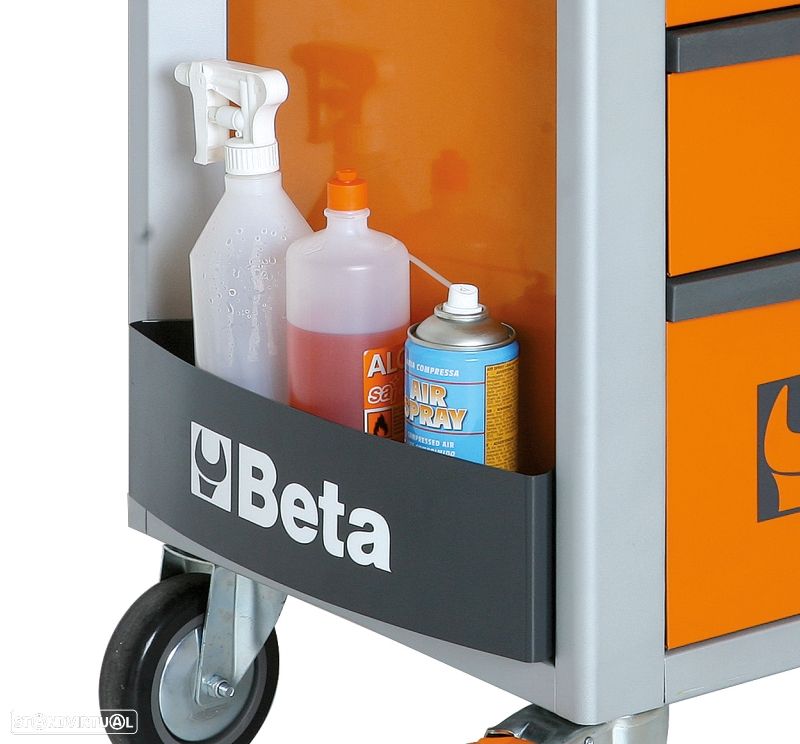 beta mobile roller cab with six drawers orange 51200005 - 3