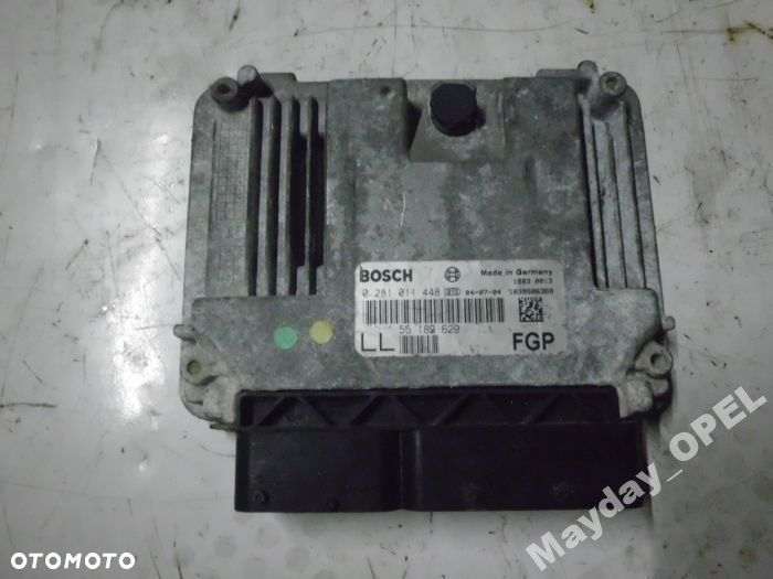 STEROWNIK KOMPUTER OPEL VECTRA C 1.9CDTI 0281011448 LL - 1