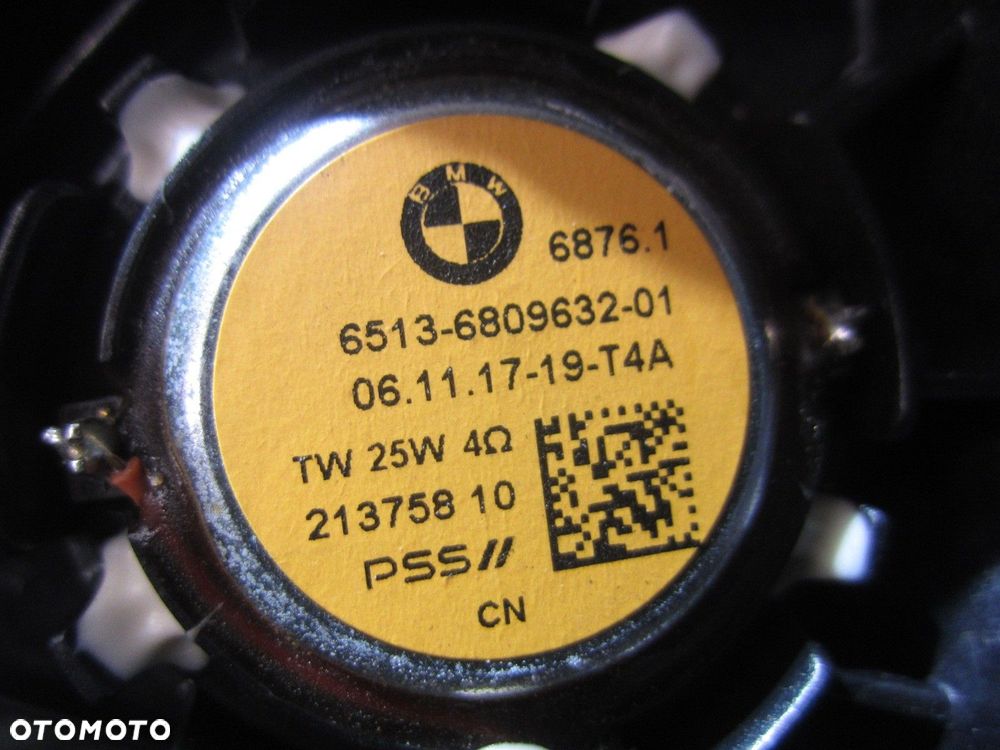 BMW X3 G01 G02 F98 GŁOŚNIK ŚREDNIOTONOWY TOP HIFI TWEETER 6809632 6811962 L - 7