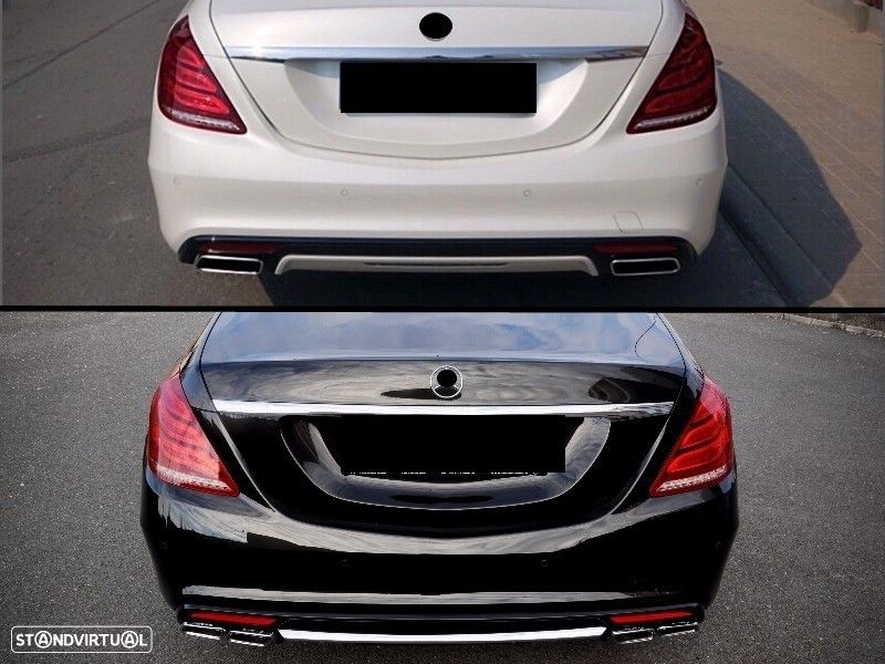 Difusor com Ponteiras Mercedes S W222 (2013 a 2017) - 7