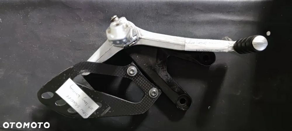 BMW S1000RR HP4 K42 K46 Set LEWY kierowcy dźwignia, podnóżka - 1