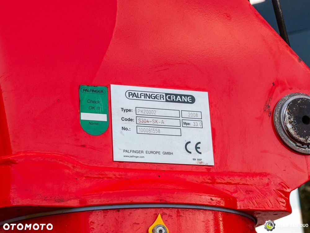Scania P320 6x2 PALFINGER PK 20002 HDS Żuraw Wywrotka - 24