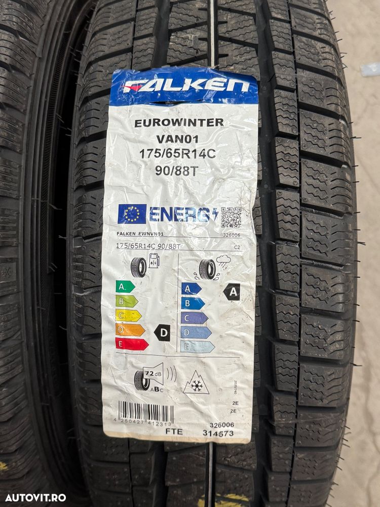 Vând 2 anvelope 175/65/14c falken de iarnă noi - 2
