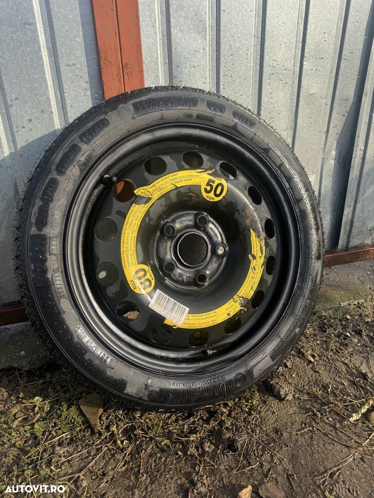 Roata de Rezerva slim volkswagen audi mercedes seat skoda r16 - 1