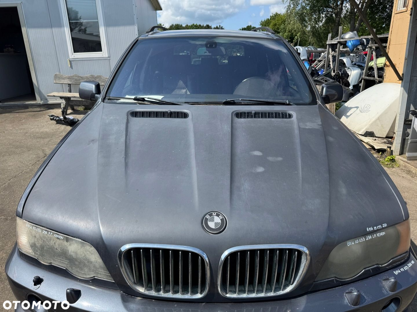 BMW X5 E53 MASKA POKRYWA SILNIKA 400 - 2