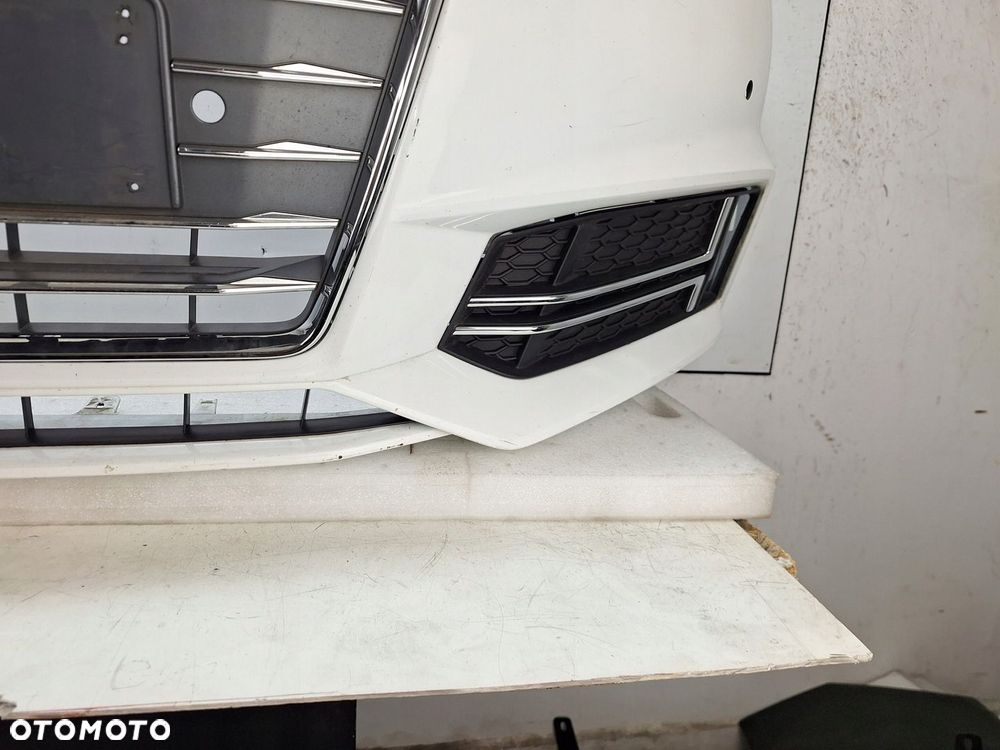 ZDERZAK AUDI S4 A4 S-LINE B9 8W 2017-2019 GRILL ATRAPA PRZED LIFTEM ASO - 6