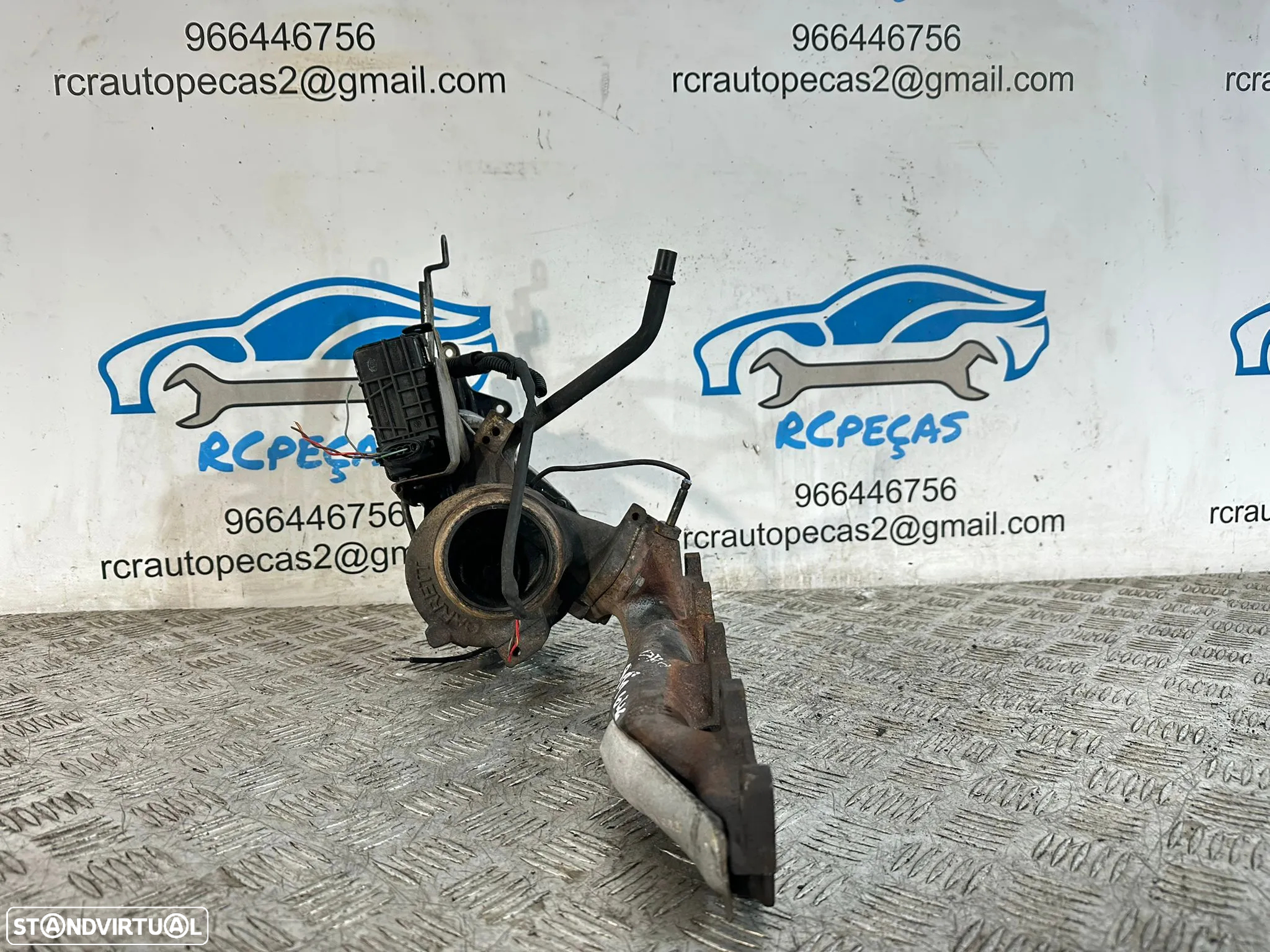 .Turbo Garrett GT18V Mercedes Benz 220 CDi 646.963 150cv - 5