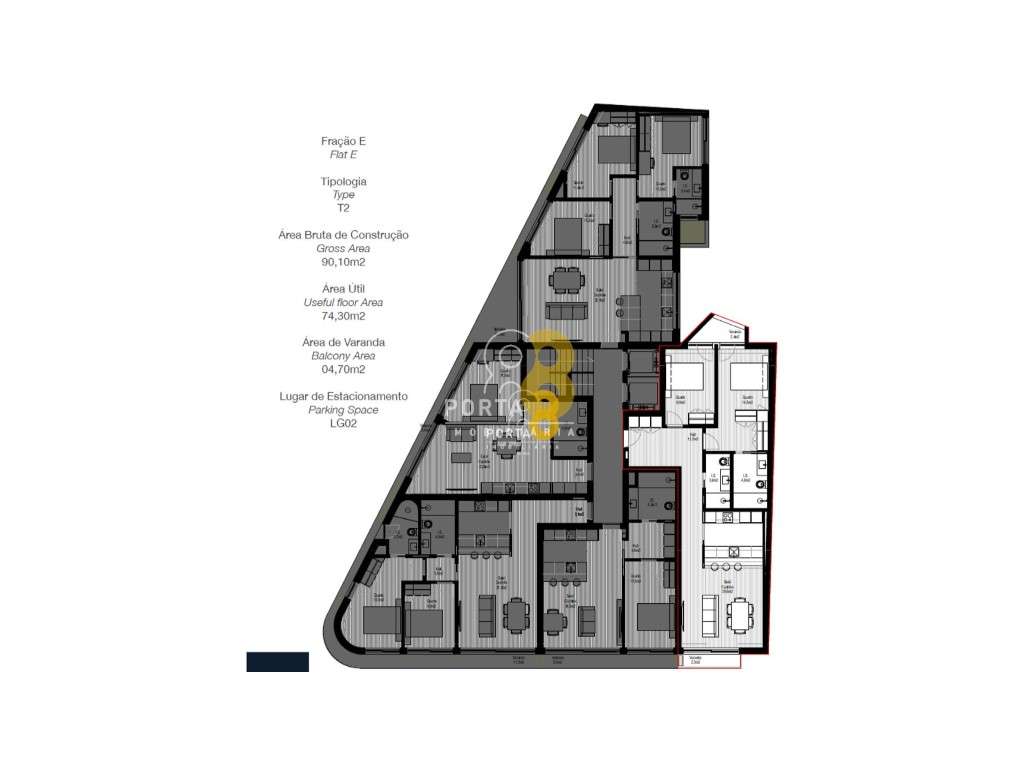 Apartamento T2 ao Jardim de Arca D água - Grande imagem: 5/21