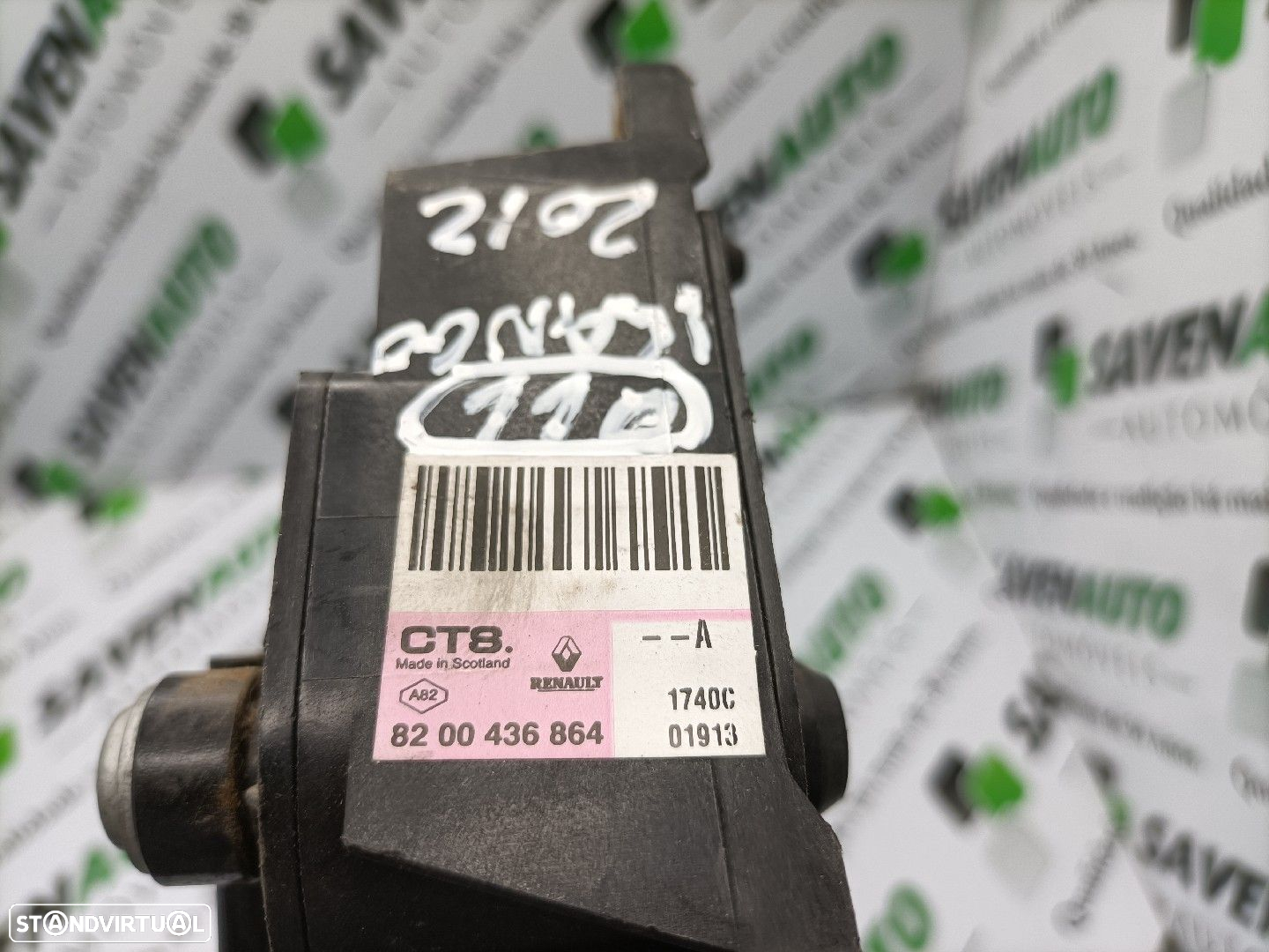 Pedal Acelerador / Acelarador / Potenciómetro Renault Kangoo / Grand K - 2