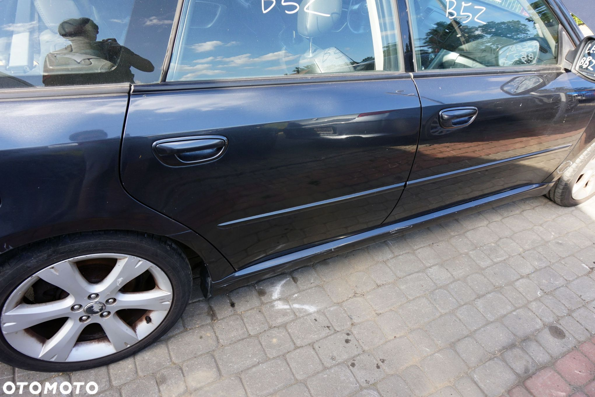 DRZWI TYLNE PRAWE LEGACY IV BP LIFT KOMBI 65Z  SZARY SUBARU 2006-2009 - 2