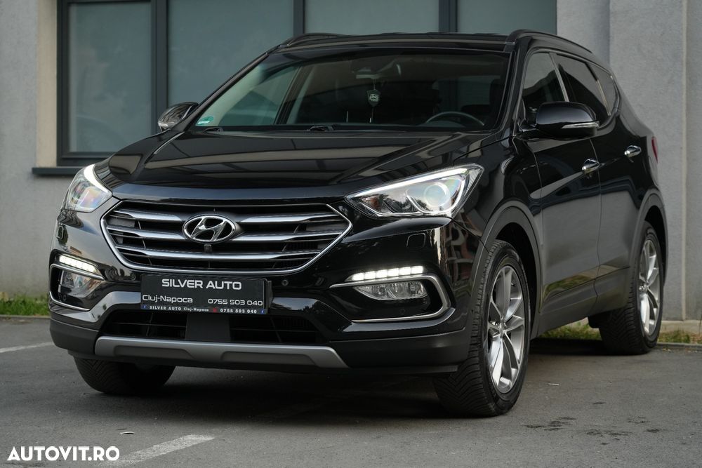 Hyundai Santa Fe blue 2.2 CRDI 4WD Automatik Style - 22