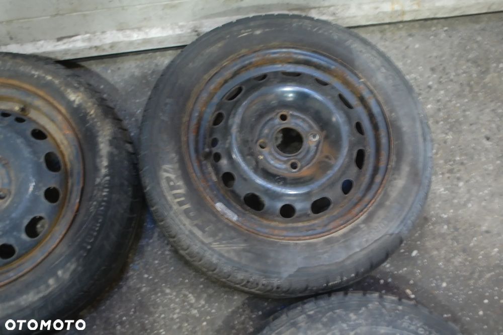 FELGI STALOWE + OPONY 2140141 4X100 ET49 5.5J OPEL CORSA C COMBO 175/65R14 - 4