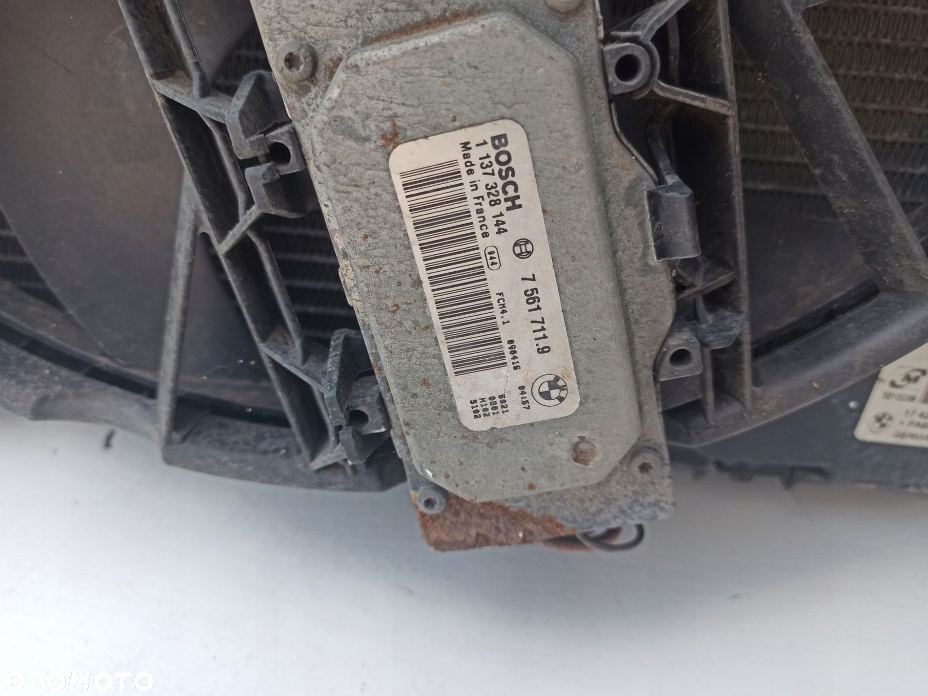 Komplet chłodnic wentylator BMW 1 E87 LIFT 2.0B benzyna N43 manual - 6