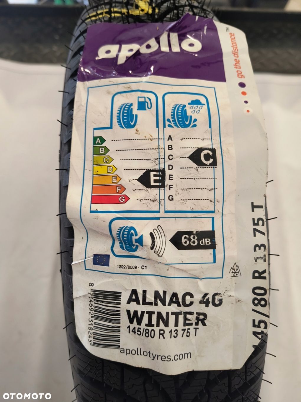 Apollo Alnac 4G Winter 145/80R13 75 T przyczepność na śniegu 3PMSF - 1