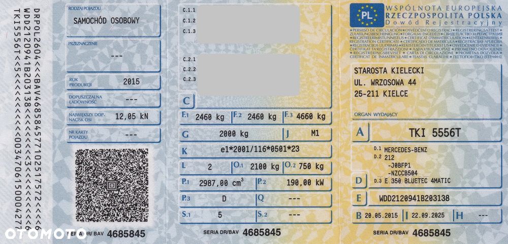 Mercedes-Benz Klasa E 350 BlueTEC 4-Matic Avantgarde - 8