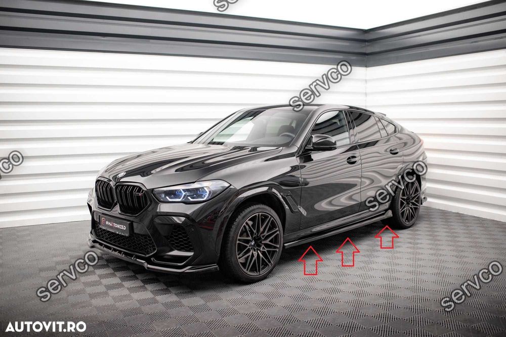 Pachet Body kit tuning Bmw X6 M F96 2020- v2 - Maxton Design - 7