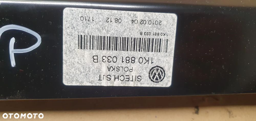 Podstawa mocowanie fotela siedzenia kierowcy lewy przód VW Golf VI 6 Plus 1K0881033B - 5