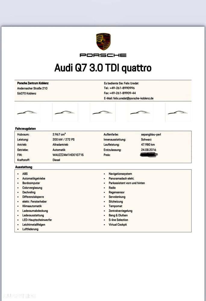 Audi Q7 3.0 TDI Quattro Tiptronic - 13