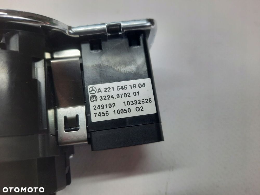 PRZEŁĄCZNIK ŚWIATEŁ MERCEDES S W221 A2215451804 EU - 5