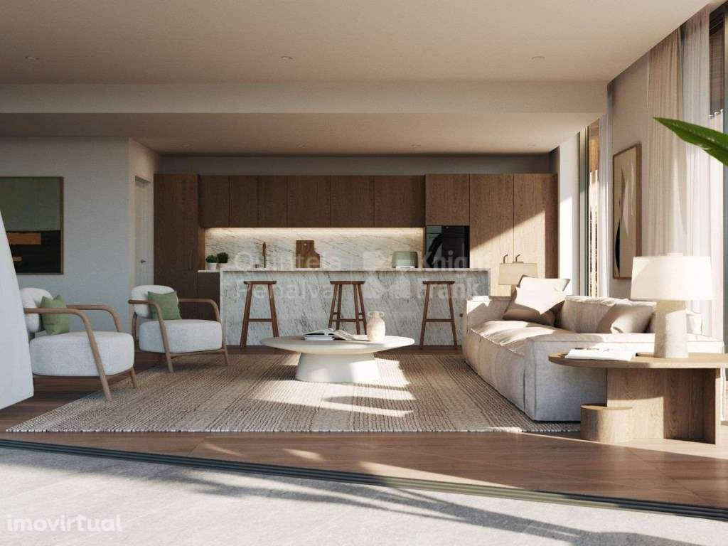 Apartamento T3 com terraço e estacionamento em Carcavelos - Grande imagem: 4/33