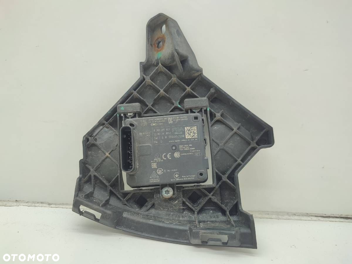 RADAR SENSOR DISTRONIC PRZÓD PRZEDNI CITROEN C5 X 9844384680 0203305555 - 2