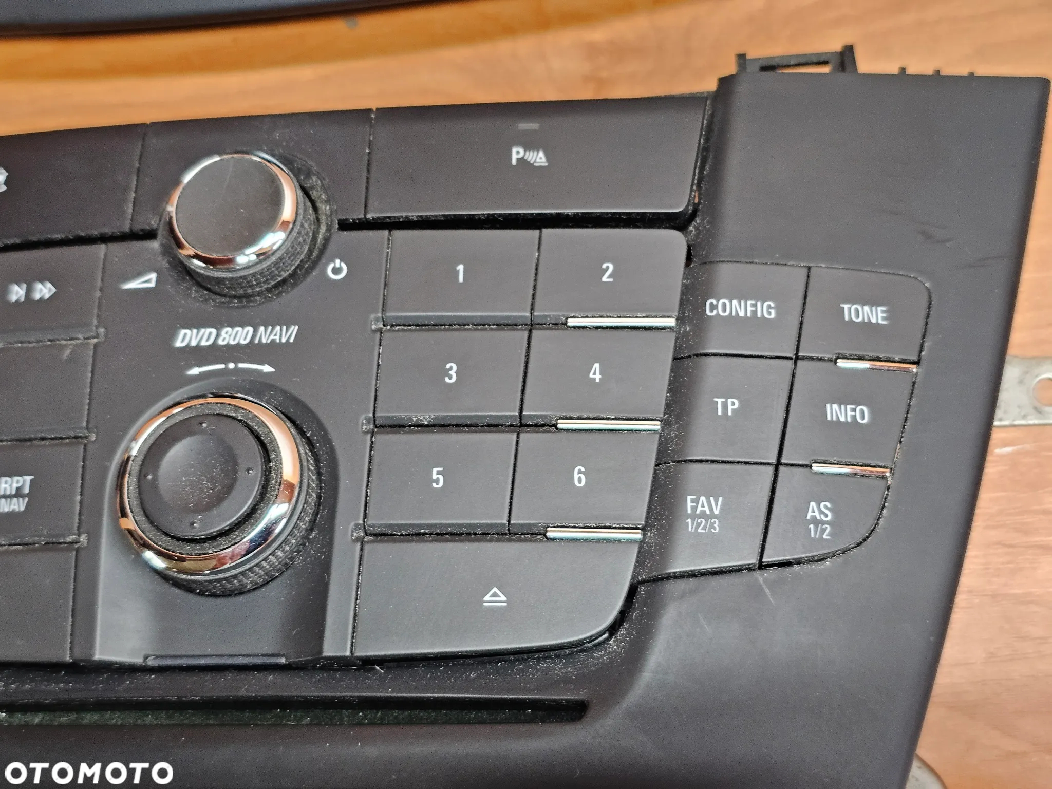 RADIO NAWIGACJA KOLOROWA OPEL INSIGNIA A DVD 800 NAVI CZARNA KOMPLET PRZED LIFT - 6