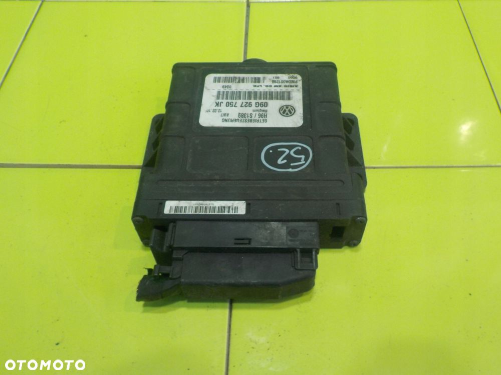 SKODA FABIA II 1.6 B AUT 10r sterownik komputer skrzyni 09G927750JK - 5