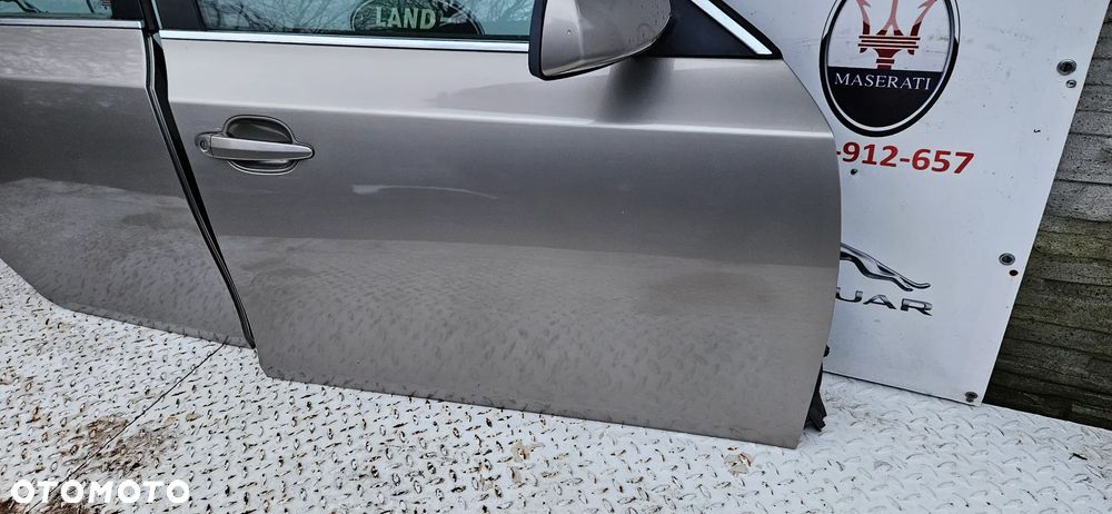 BMW 5 E61  Drzwi tył prawy tylne prawe Kompletne KOLOR Platinbronze Metallic A53 - 15