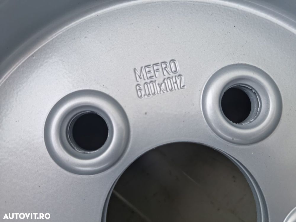 Jante remorca 6.00Lx10 (6Jx10), 5/67/112, ET-4 (195/55 R10c) - 5