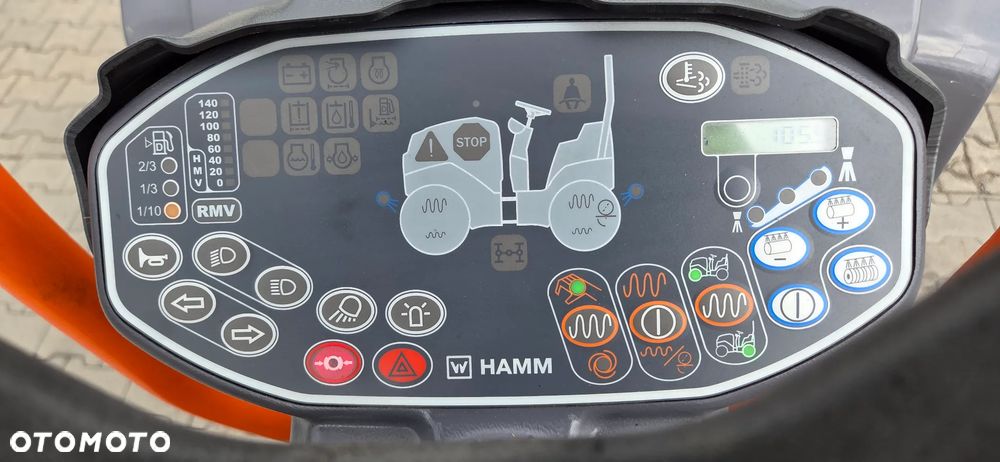 Hamm <<Walec HAMM HD12VV, 2021r, tylko 105 MTG! stan jak nowy, z Niemiec!>> - 14